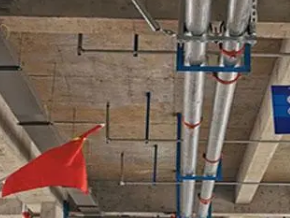 沙坡头管廊支架的安装方法